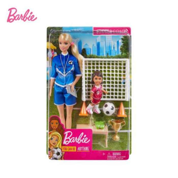 Barbie Doll Crrs Coach Playset Ast