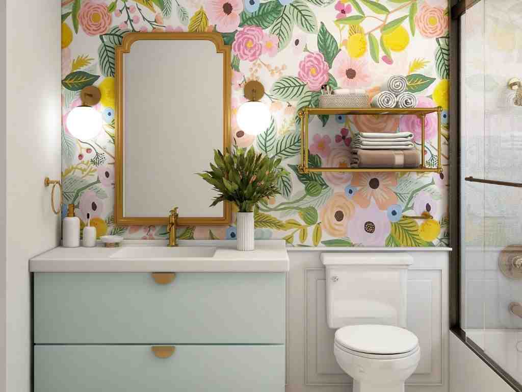 wallpaper kamar mandi