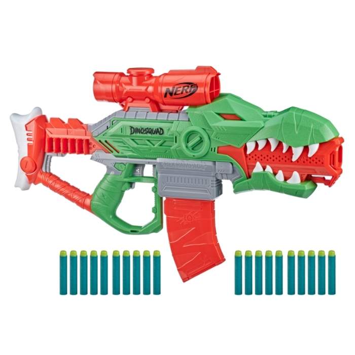 Nerf Pistol Mainan Rex Rampage F0808