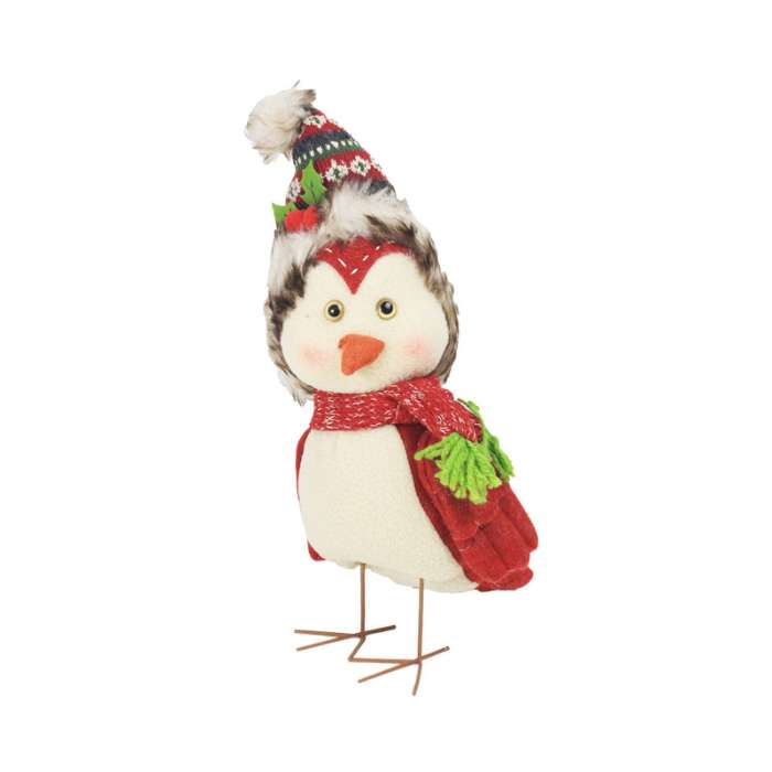 Noelle 30 Cm Dekorasi Natal Christmas Ornament Standing Bird