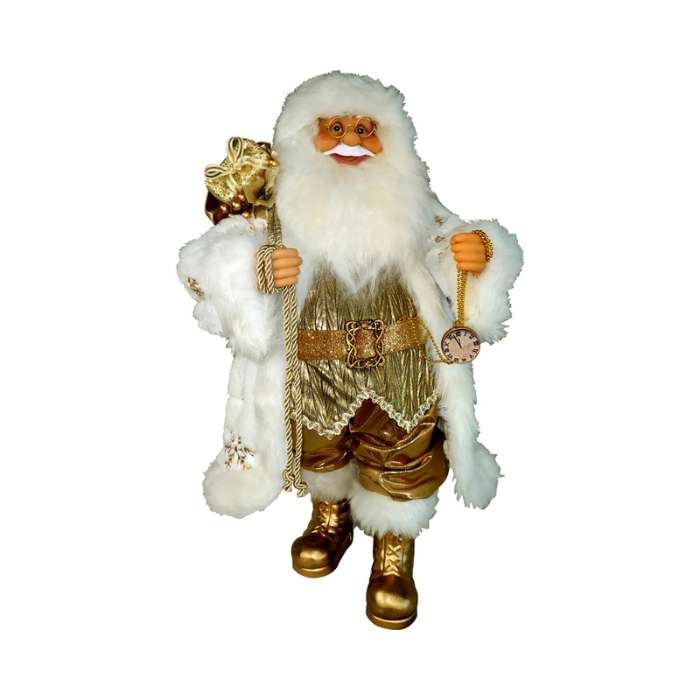 Noelle 63 Cm Dekorasi Natal Santa Standing Dengan Stick & Gift