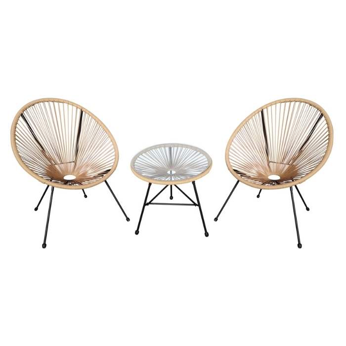 Soleil Acapulco Set Meja & Kursi Teras
