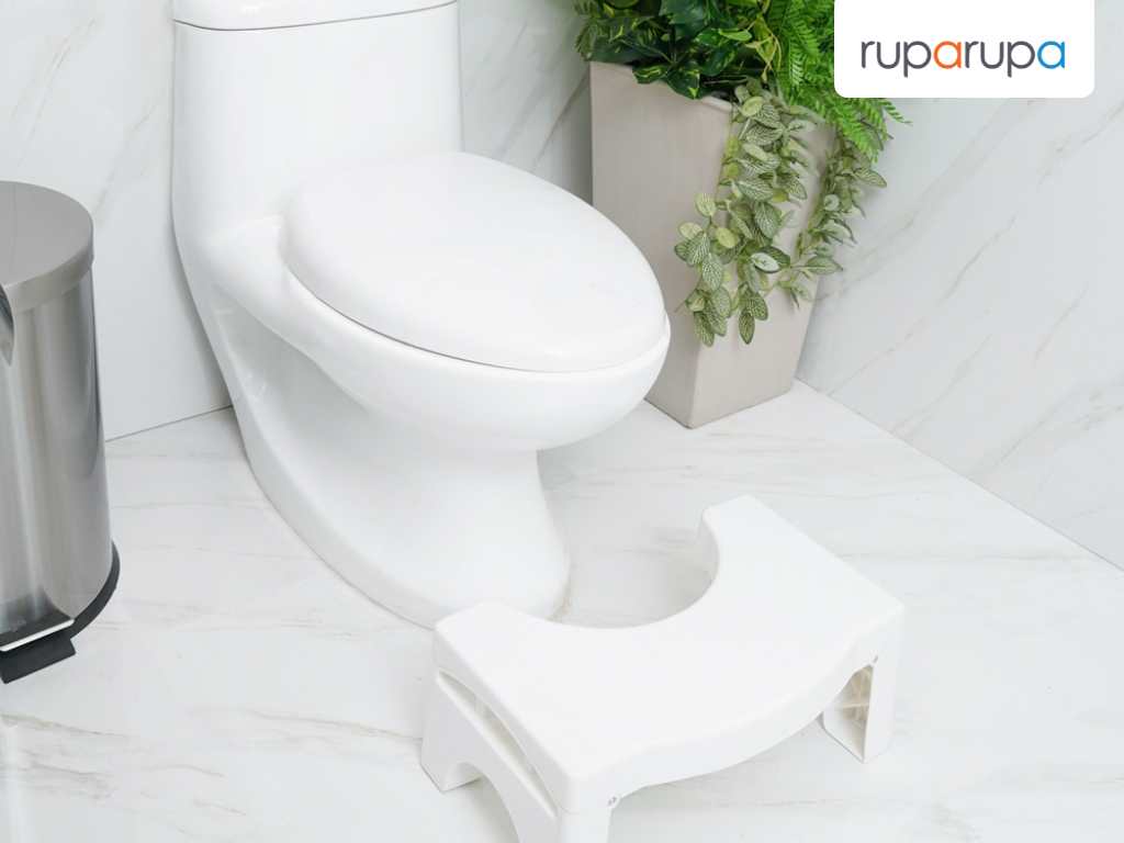 kursi pijak toilet