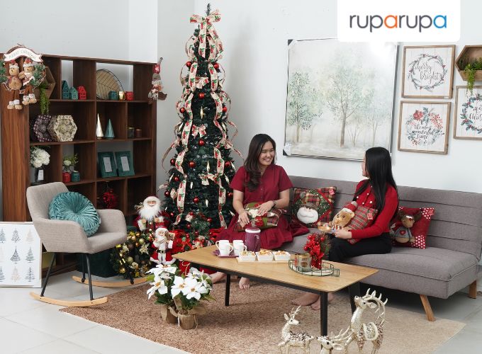 bangku natal di rumah minimalis