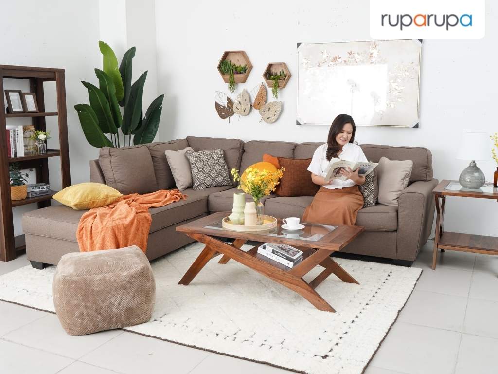 dekorasi ruang tamu klasik vintage