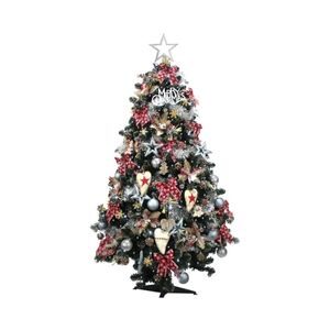 pohon natal dengan lampu