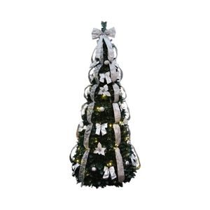 pohon natal pita silver