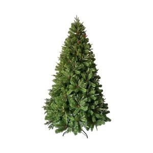 pohon natal polos hijau