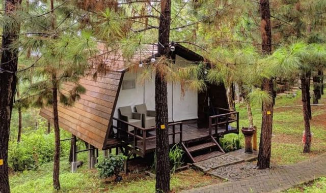 tempat glamping bukit lintang sewu