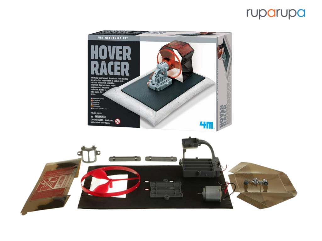 mainan sains anak 4m Kidz Labs Mainan Eksperimental Hover Racer