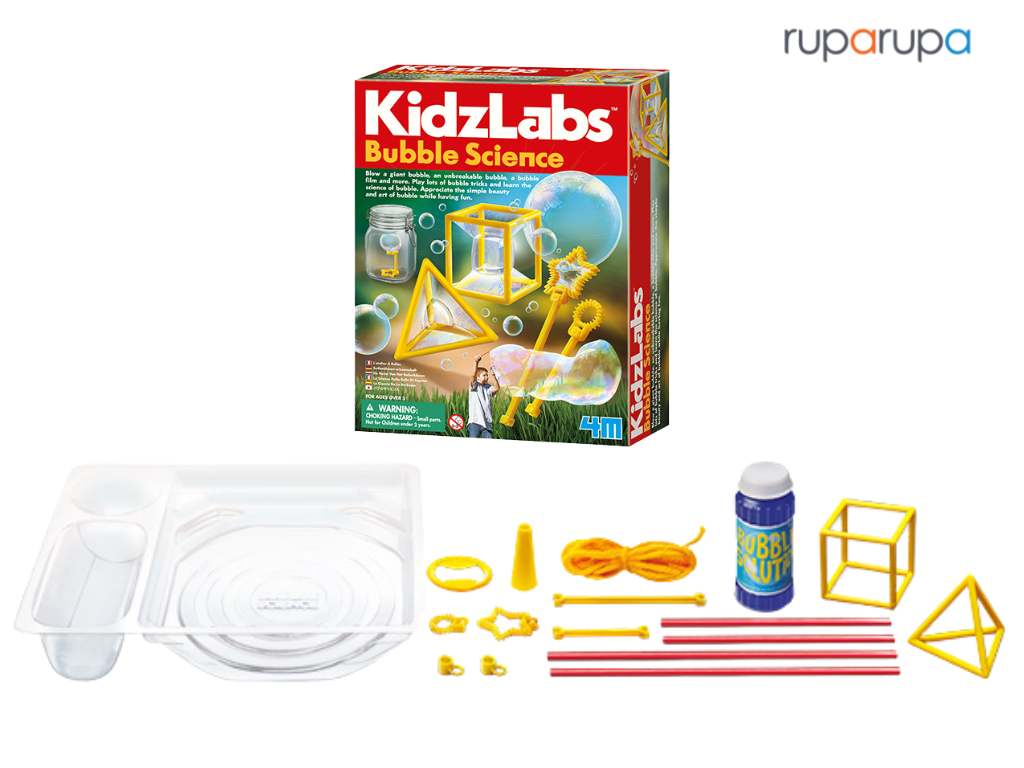 mainan sains anak 4m-kids Labs Bubble Science 00-03351