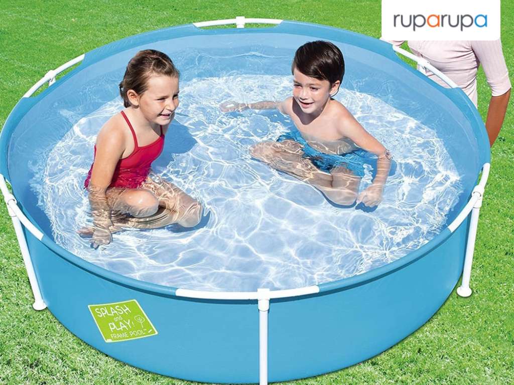 mainan anak laki-laki 2 tahun Bestway Frame Pool Kolam Renang 56283