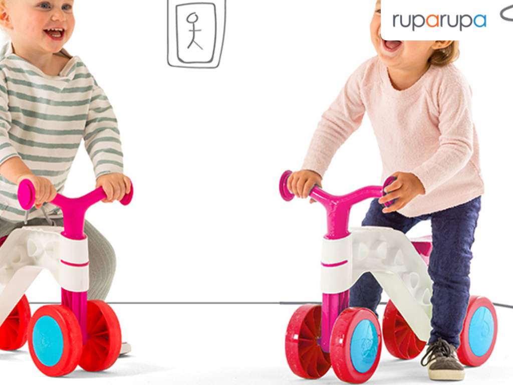 kado natal untuk anak Chillafish Mainan Tunggang 4 Roda Itsibitsi