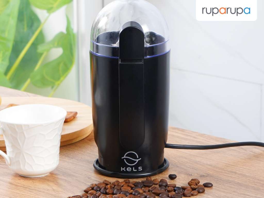 memilih coffee grinder Kels Hadley Coffee Grinder - Hitam