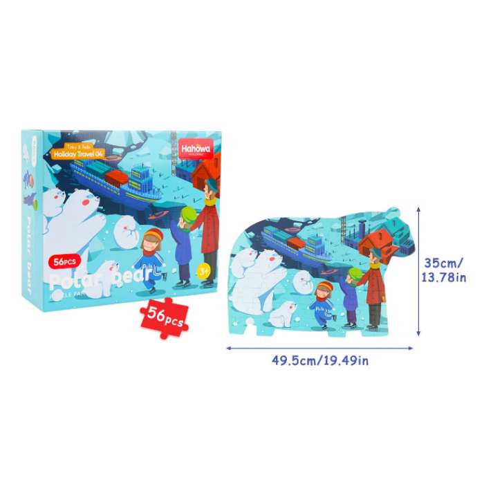 kado natal untuk anak Kiddy Fun Puzzle 4in1 Toby And Bella