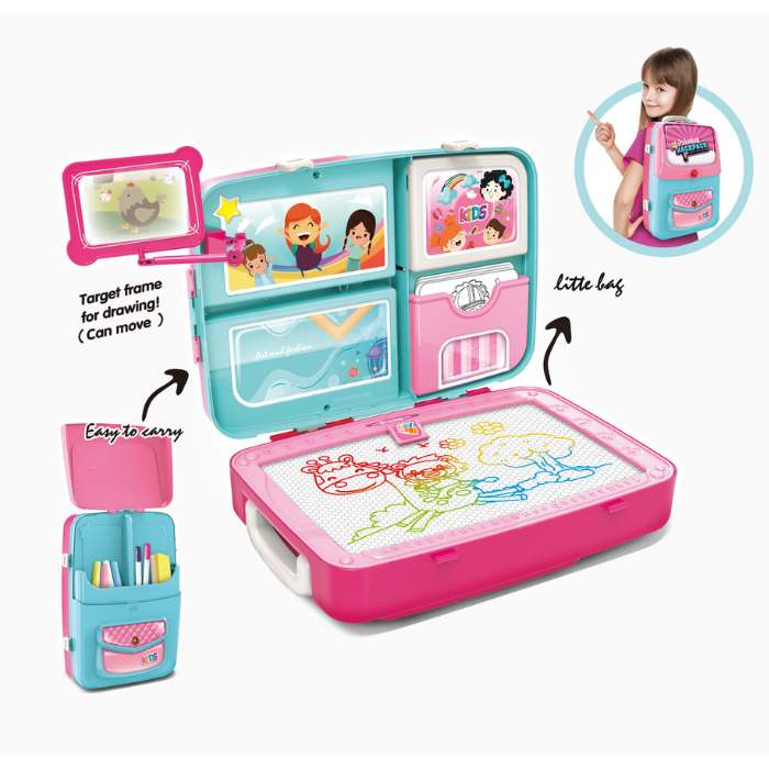 Kiddy Star Tas Edukasi Set - Pink