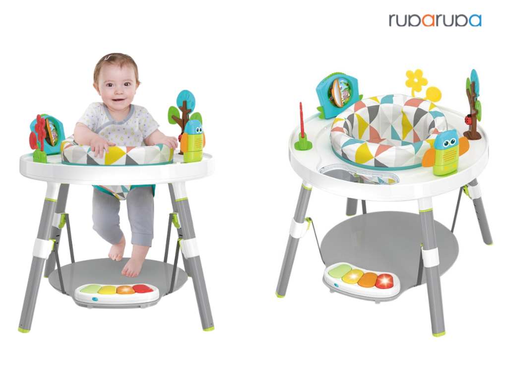 mainan bayi 6 bulan Little Giggles Kursi Bermain Bayi 3 In 1 - Putih