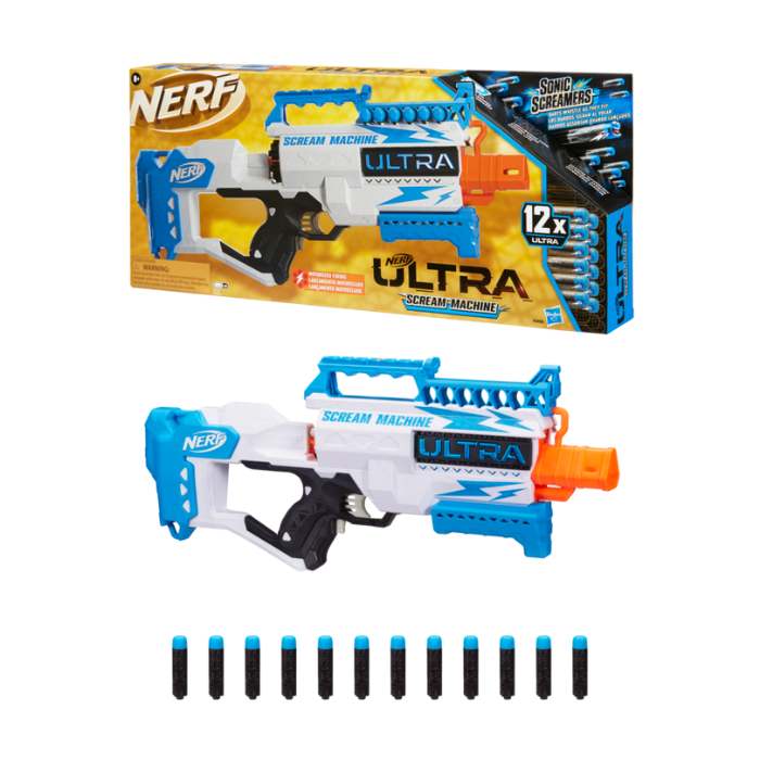 Jenis Nerf Ultra Mainan Pistol Scream Machine F0498