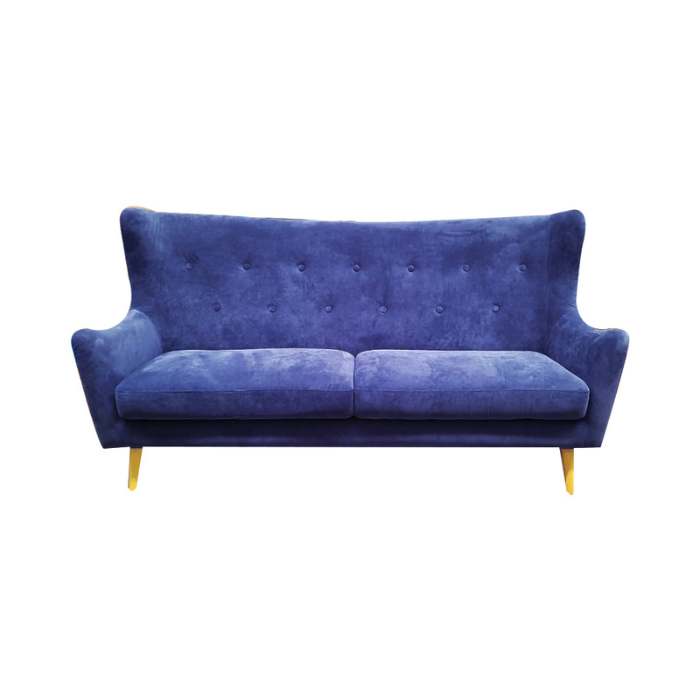 Nordia Kamma Sofa Fabric 3 Dudukan - Biru