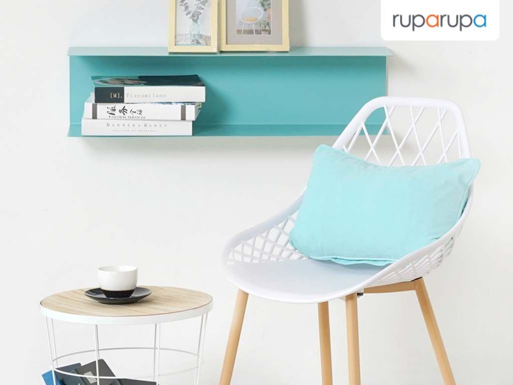 Sarung Bantal 30x50 Cm Velvet Polos - Biru Muda