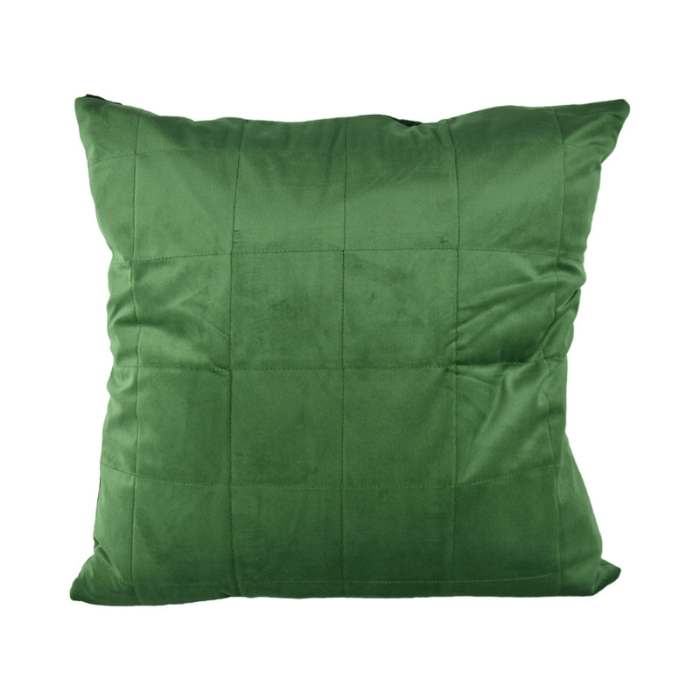 Sarung Bantal Sofa 55x55 Cm Stitch - Hijau