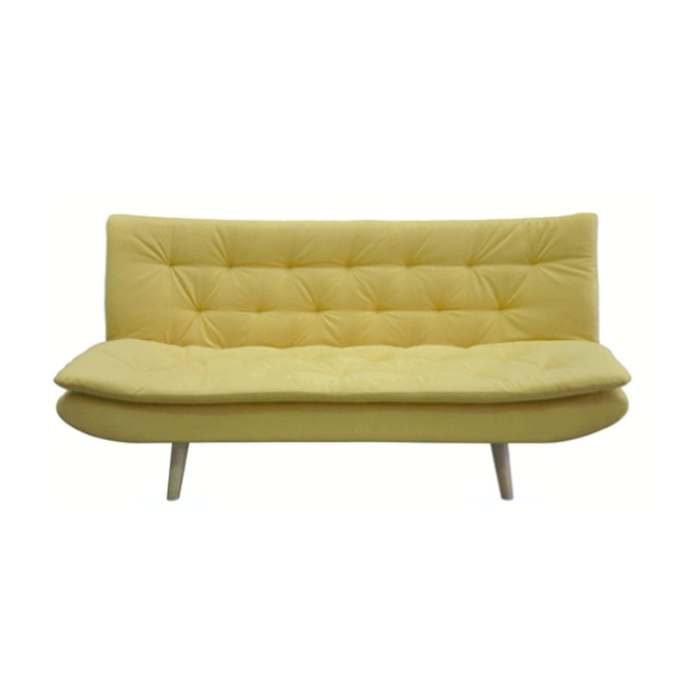Selma Garland Sofa Tidur Fabric - Kuning