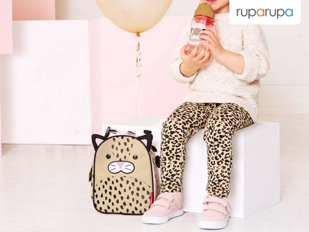 kado untuk anak sd Skip Hop Zoo Tas Bekal Leopard