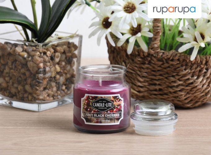 hiasan minimalis lilin aromaterapi