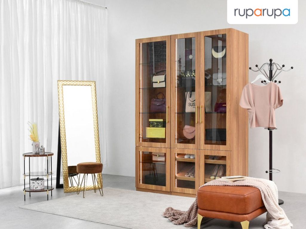 tempat menyimpan koleksi tas