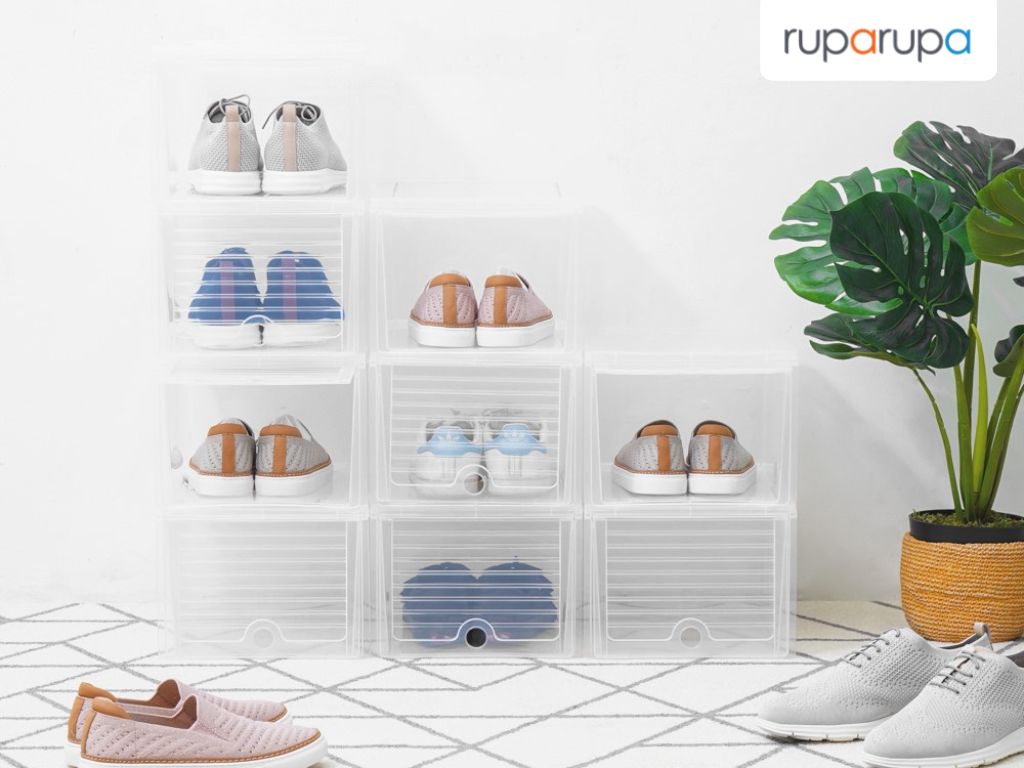 tempat menyimpan koleksi sepatu