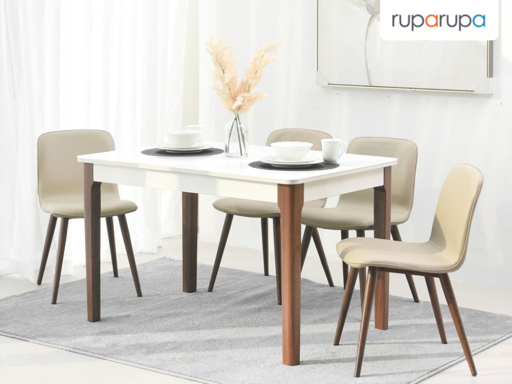 meja makan extendable