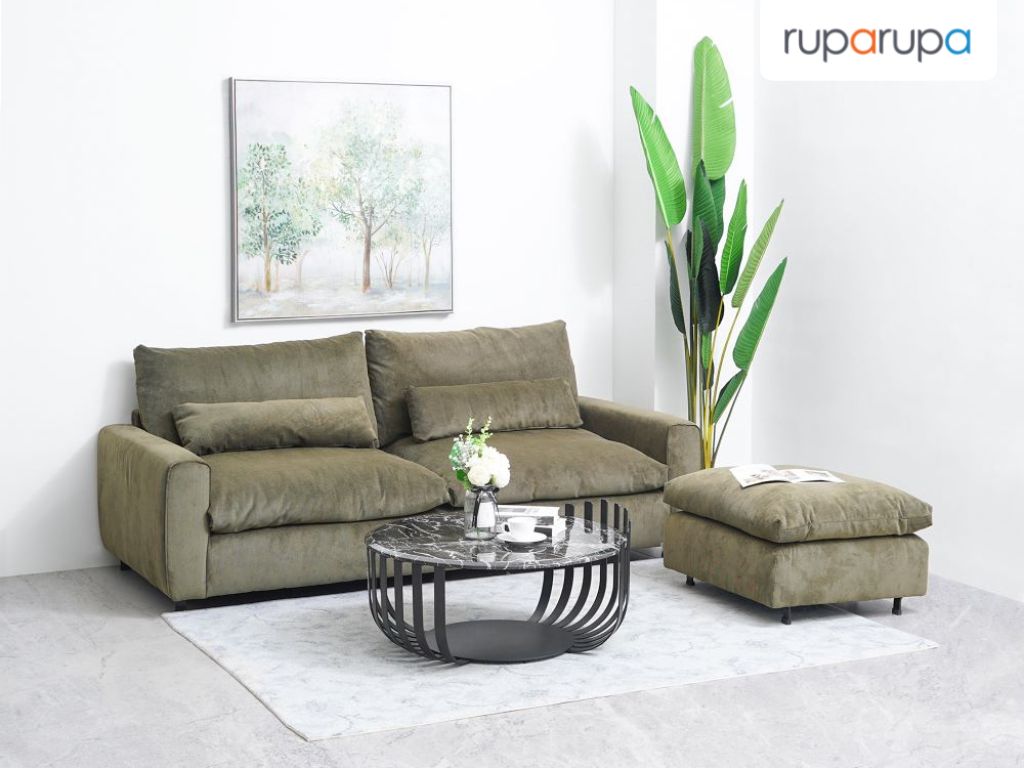 tren warna sofa hijau