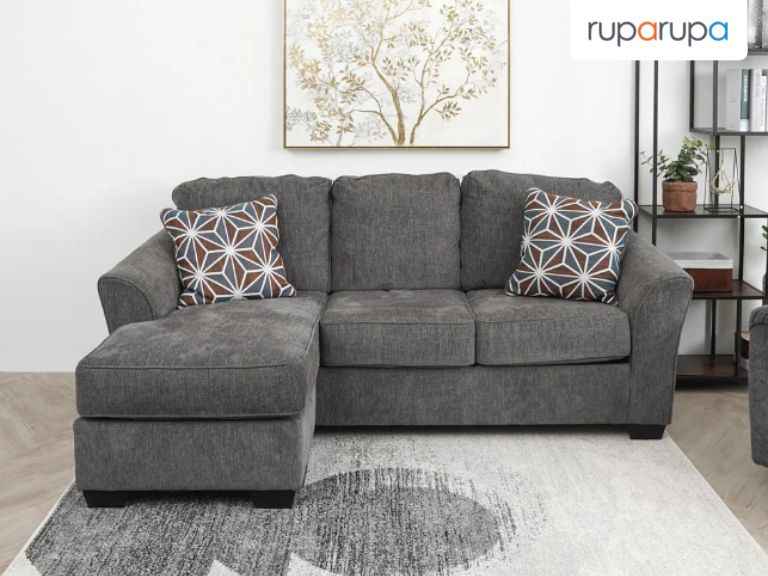 rekomendasi sofa abu-abu