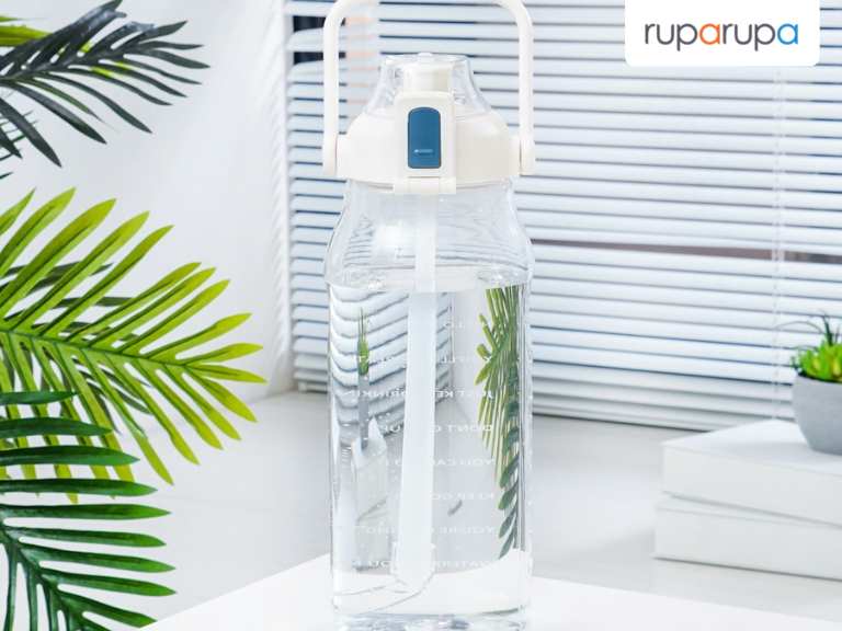 Ataru 2 Ltr Tall Botol Minum Tritan - Putih