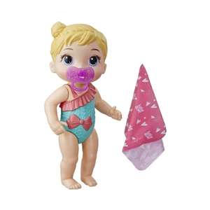 Baby Alive Boneka Bayi Splash Snuggle Blonde