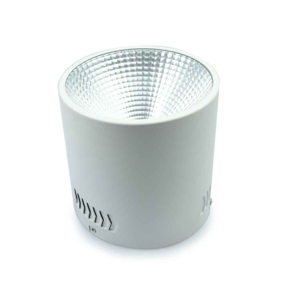 Krisbow Lampu Downlight Led Cob Surface 25w 38d 3000k Warm White