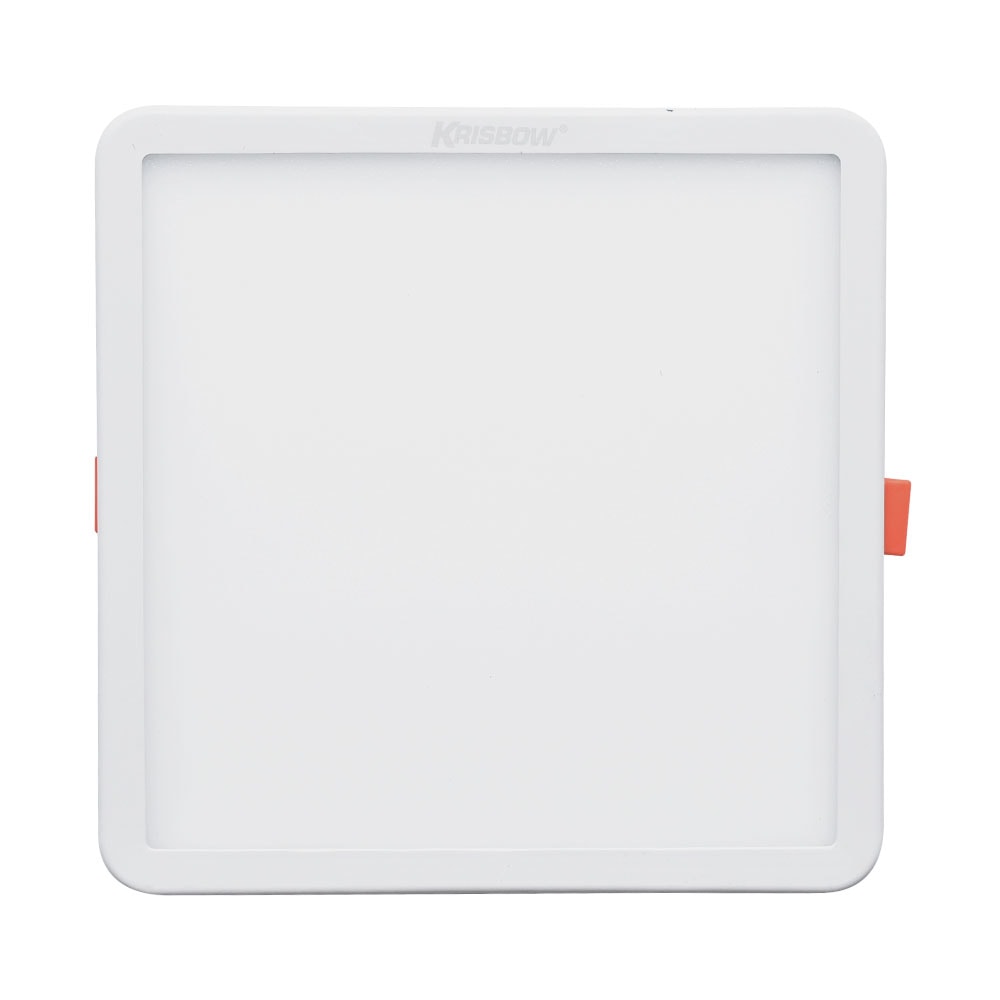 Krisbow Lampu Downlight Led Square 15w 6500k - Cool Daylight