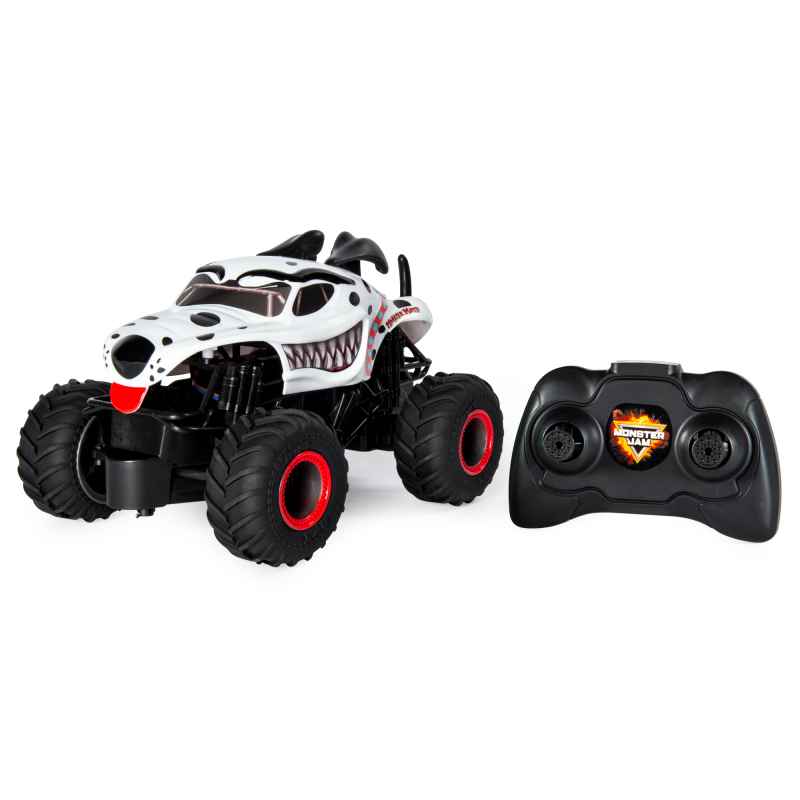 Mainan Monster Jam Car Remote Control Mutt Dalmatian 66803