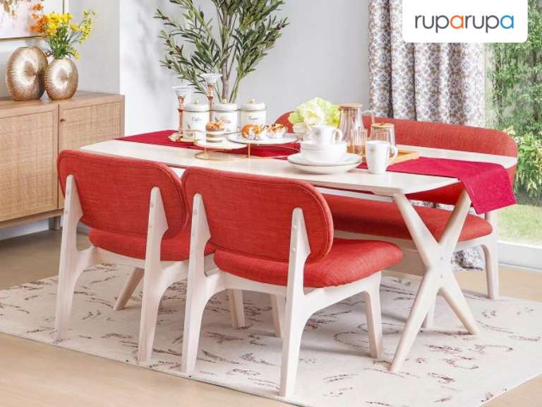 dekorasi meja makan minimalis