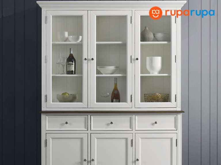 Informa Monaco Kabinet Dapur - Abu-abuputih