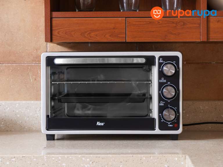 Kris 21 Ltr Oven Toaster 1000 Watt - Hitam