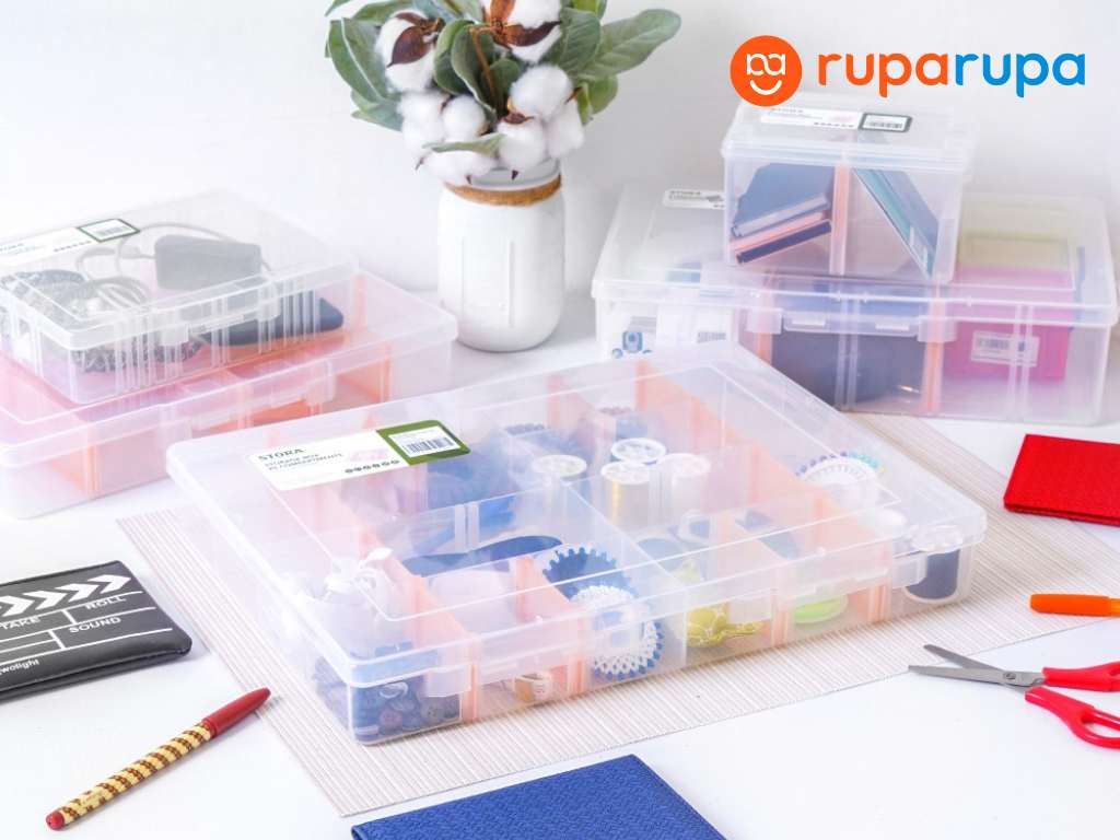 Stora Kotak Penyimpanan 20 Kompartemen