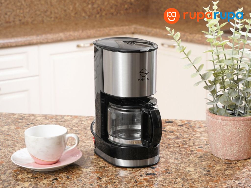 mesin pembuat kopi minimalis