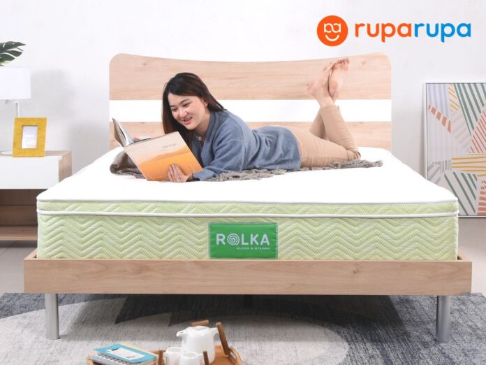 kasur springbed on box rolka