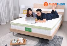 memilih kasur dengan lapisan latex