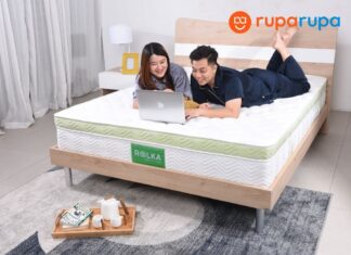 memilih kasur dengan lapisan latex
