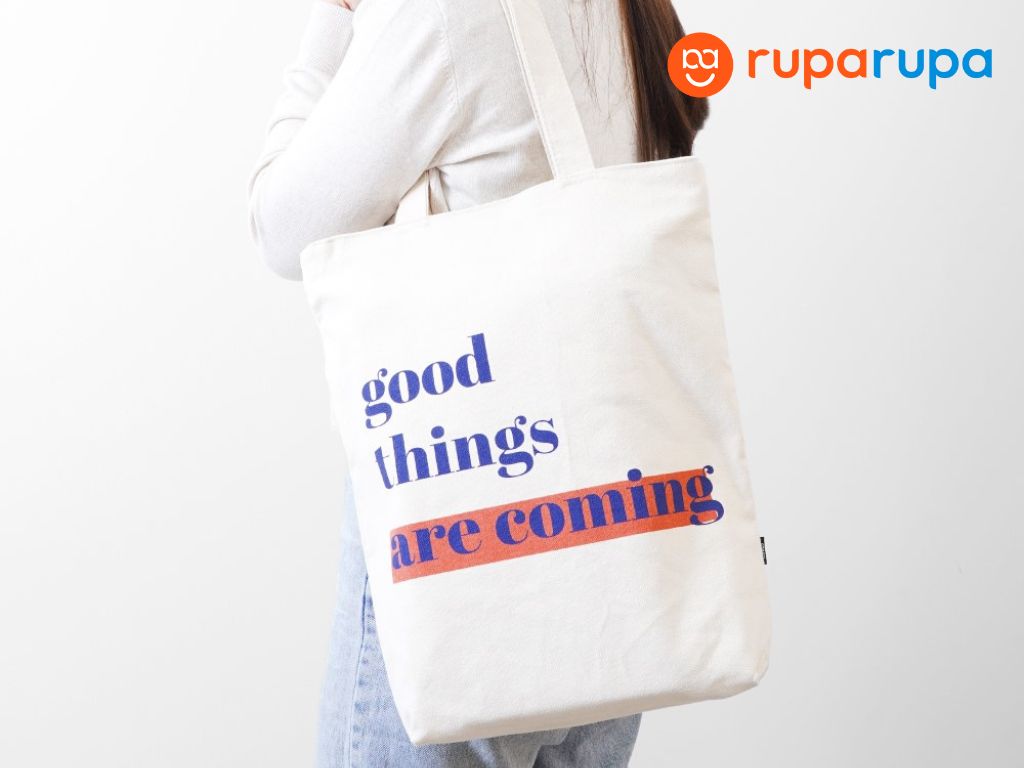 tote bag dengan quotes