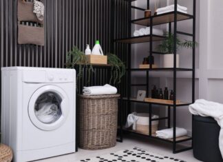 laundry room minimalis